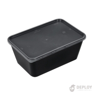 ΜΠΩΛ MICROWAVE ΜΑΥΡΟ ΠΑΡ/ΜΟ 1000ml ΣΕΤ 5*50Τ