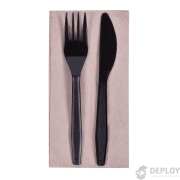 ΚΟΥΒΕΡ HEAVY BLACK (Μ-Π-Χ/Π ΚΡΑΦΤ 33 ΠΟΛ) 100Τ