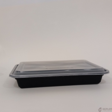 ΜΠΩΛ MICROWAVE ΜΑΥΡΟ 1650ml ΣΕΤ 3*50Τ